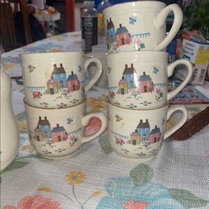 Vintage International Tableworks Heartland Stoneware, Cups and more